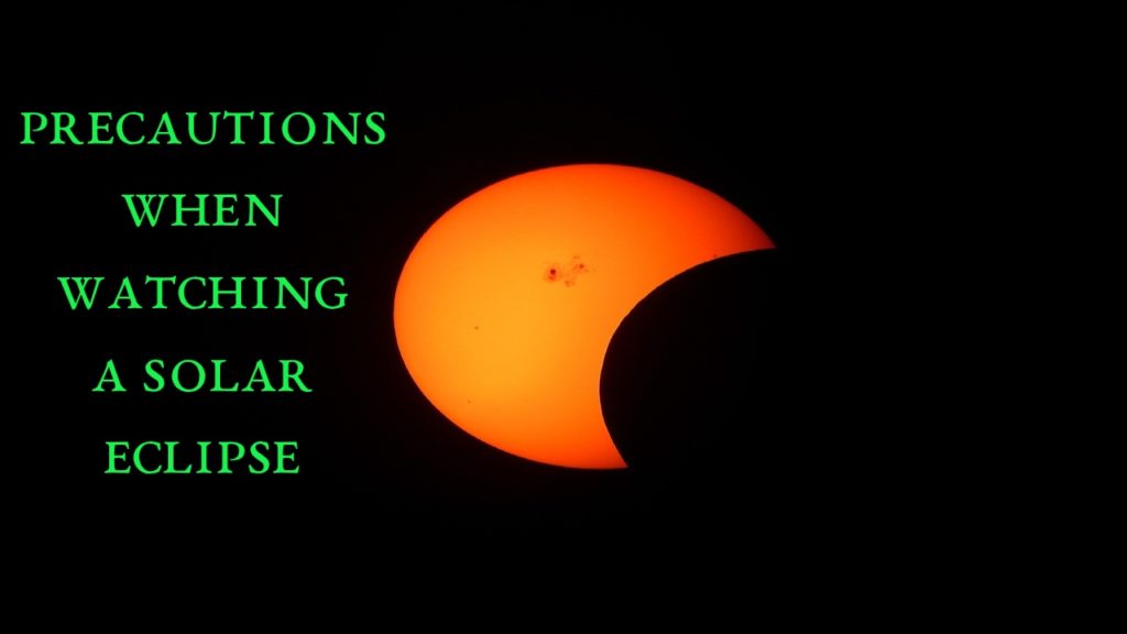 Phases Of The Solar Eclipse
