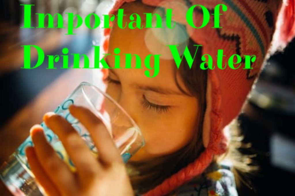 Importance of drinking water