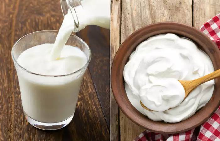 Greek Yogurt and Milk