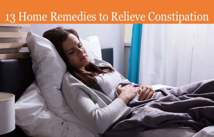 remedies for constipation